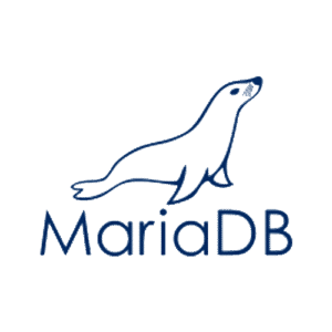 MariaDB logo.