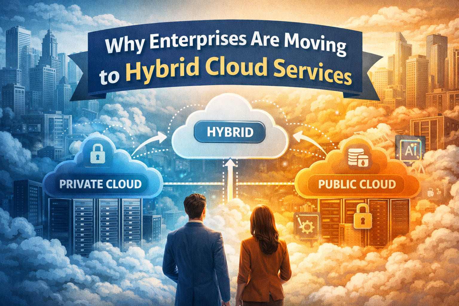 Why Enterprises Are Moving to Hybrid Cloud Services