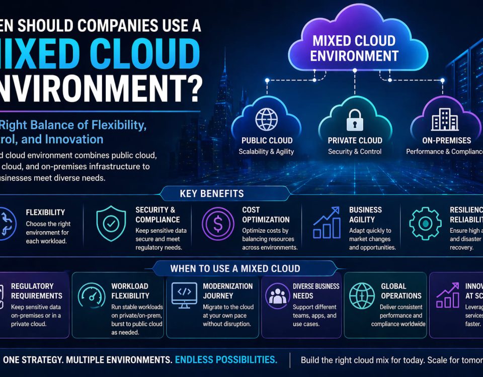When Should Companies Use A Mixed Cloud Environment