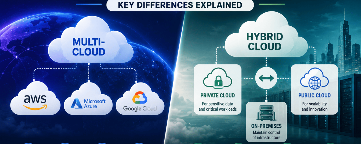 Multi Cloud Vs Hybrid Cloud Key Differences Explained